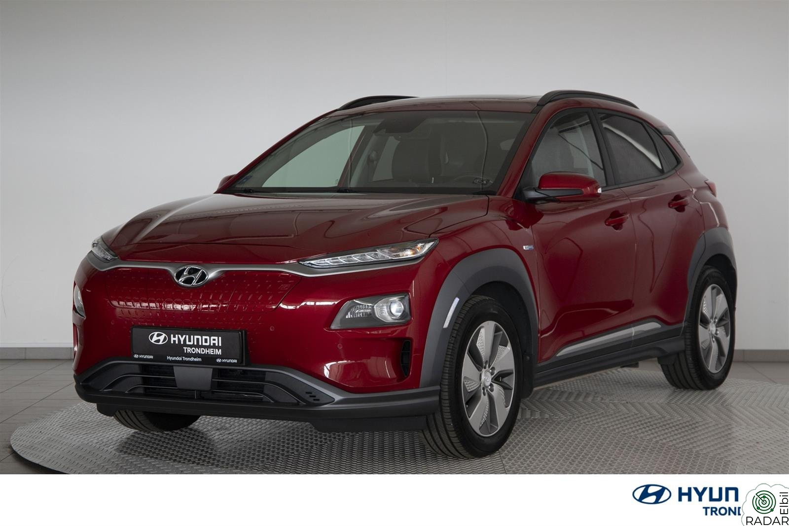 HYUNDAI Kona Long Range Premium |Skinn|R.kam|Rattvarme|Navi|HUD|BT