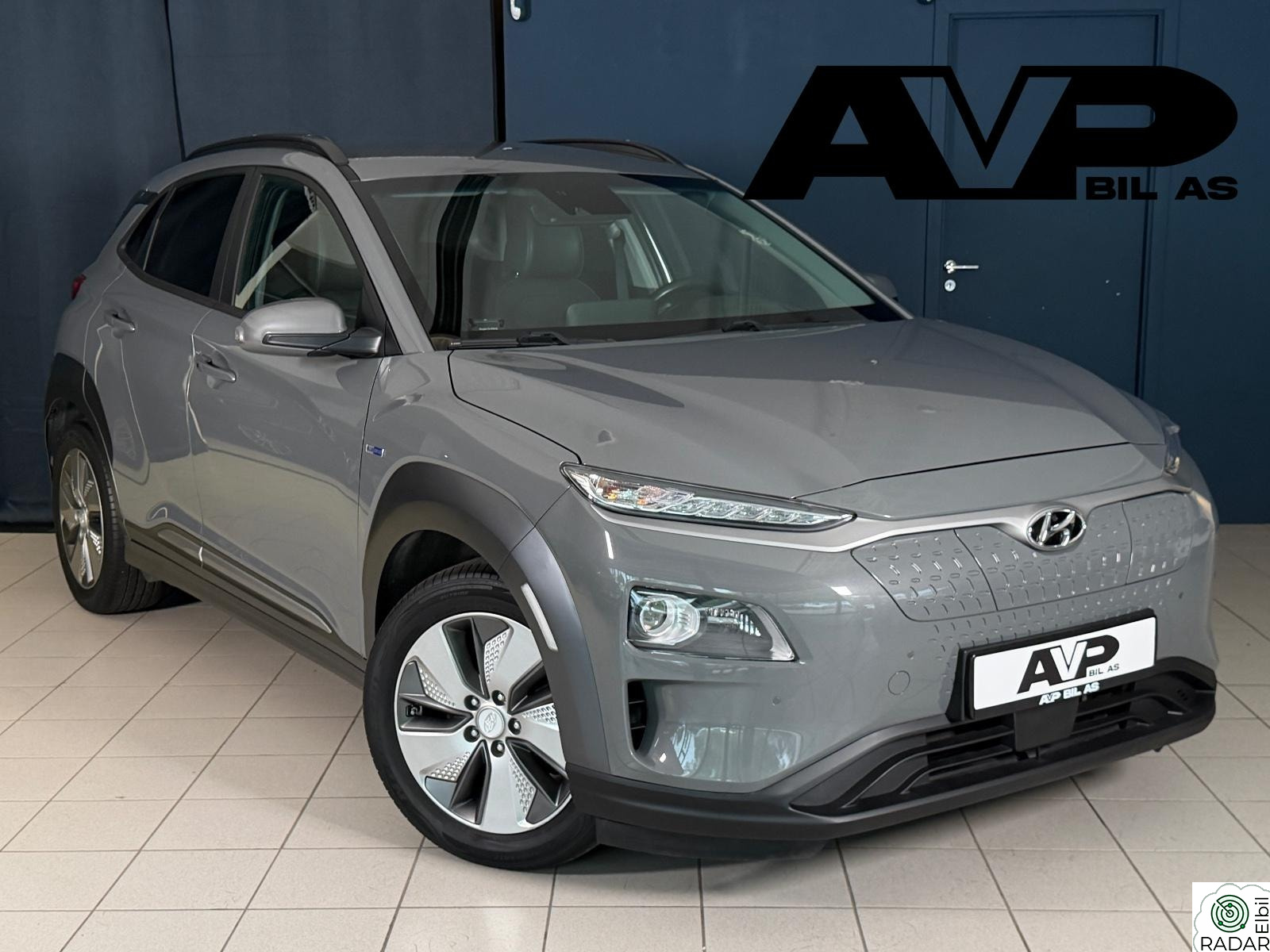 HYUNDAI Kona 64kWh, Premium, Ny EU, Norsk, HUD, Krell, Skinn