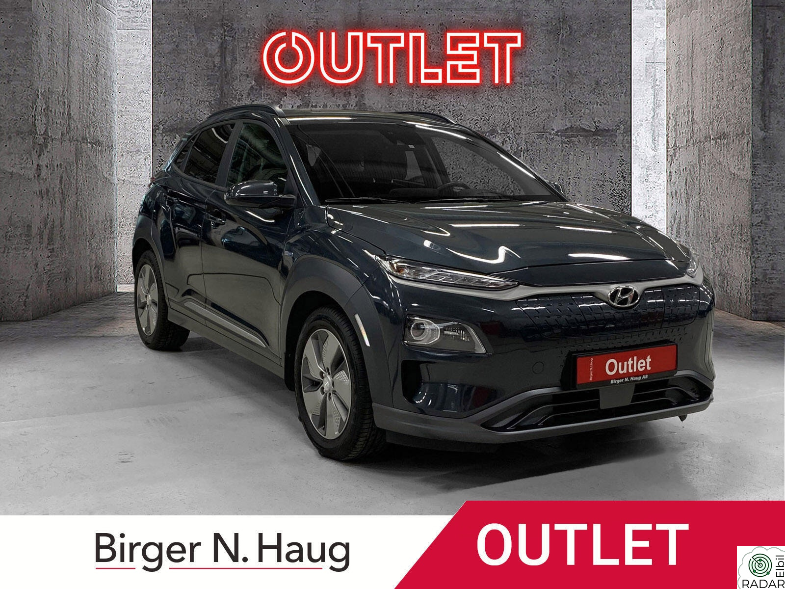 HYUNDAI Kona 64 kWt Teknikk |Outlet|KOMPLETT SERVICEHISTORIKK|