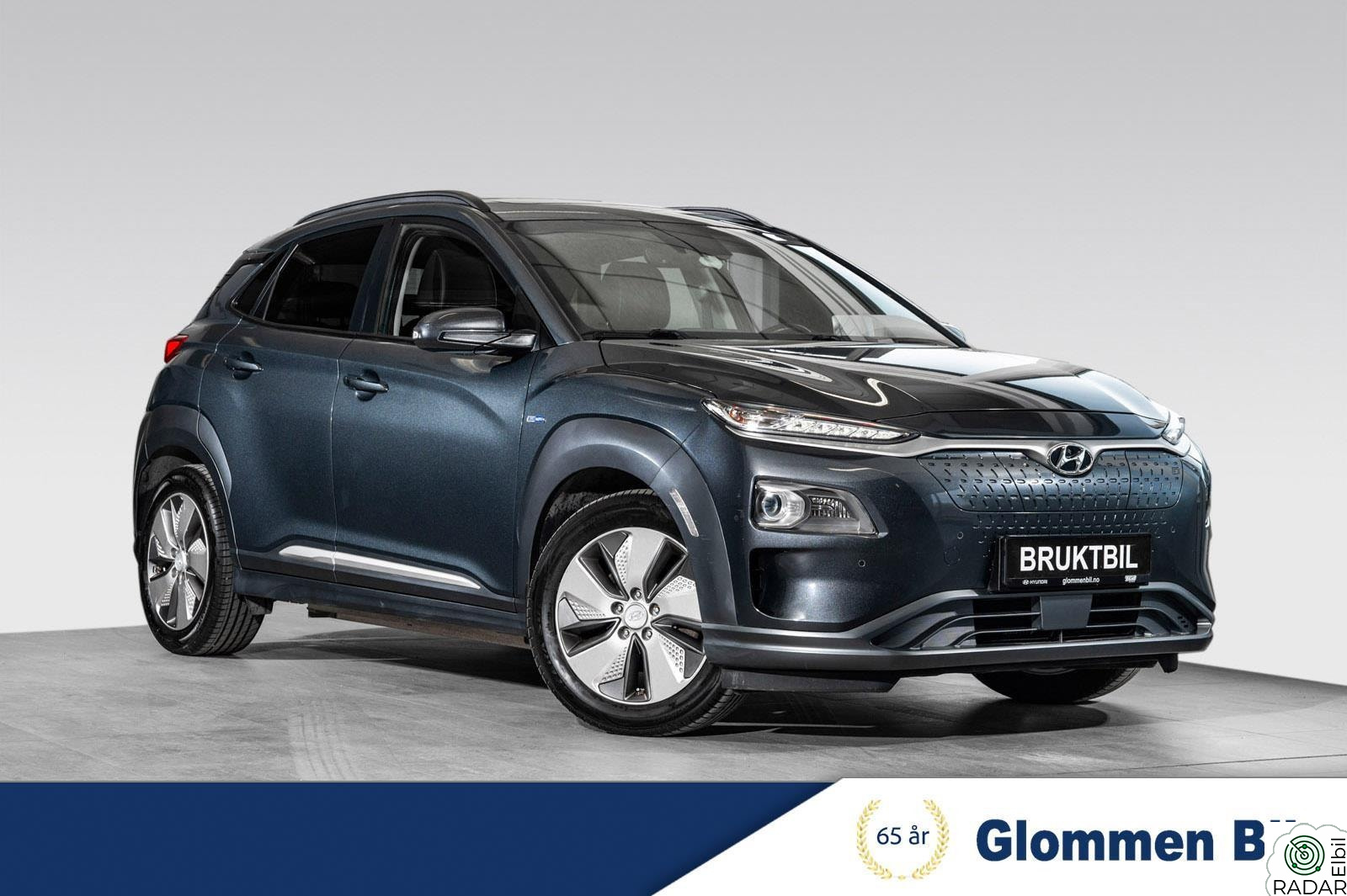 HYUNDAI Kona TOPPMODELL/SKINN/SOLTAK/1 EIER OG NORSK! /ADAPTIV C/RYG