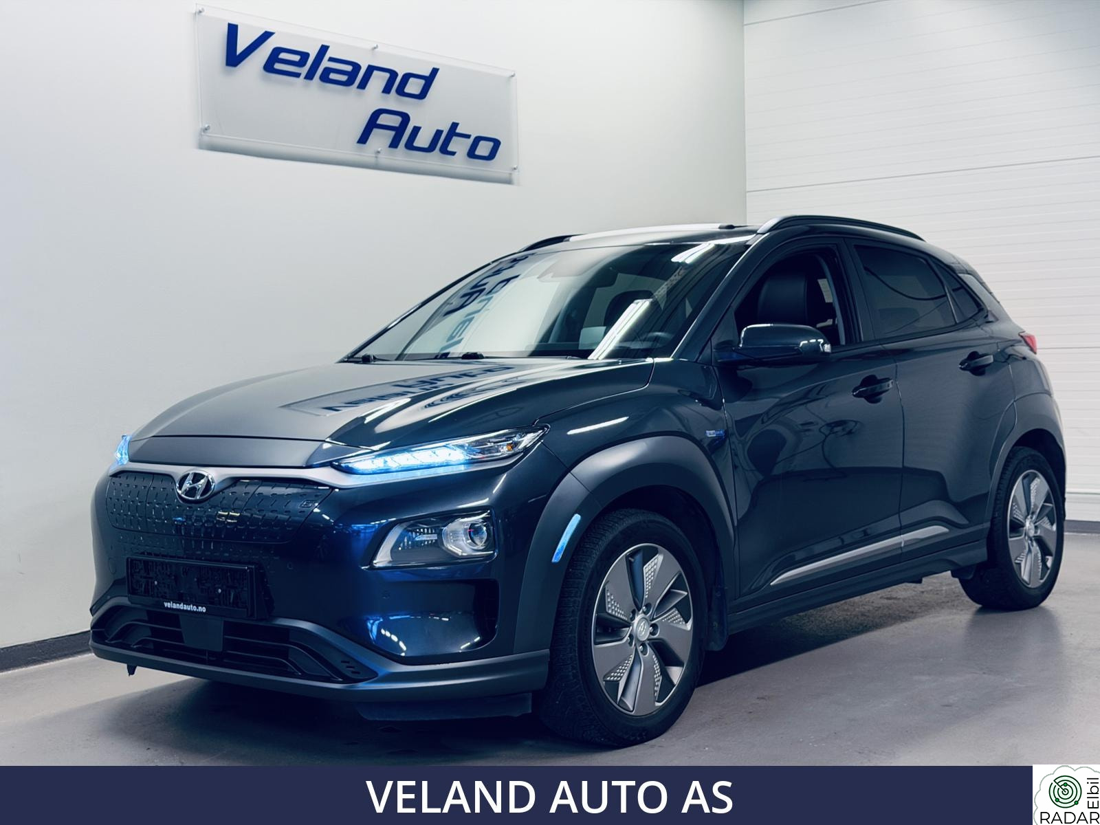 HYUNDAI Kona PREMIUM 64KWH SKINN/SOLTAK/HUD/KRELL/"NORSK" BIL