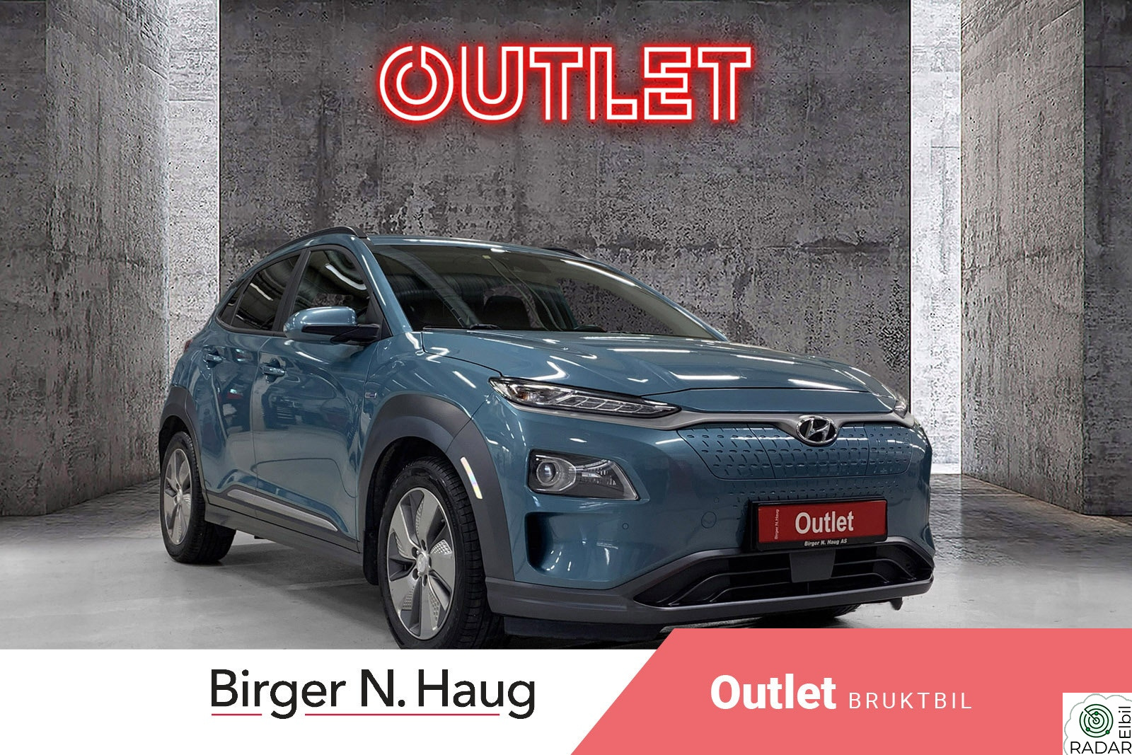 HYUNDAI Kona 64 kWt Teknikk Long-Range Head-Up/HISTORIKK/CCS/ADAPTIV