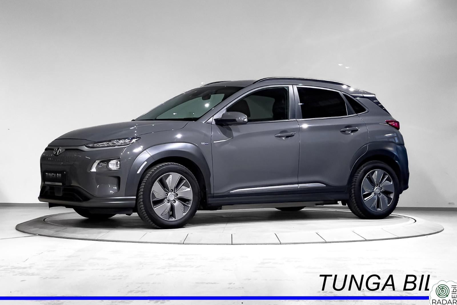 HYUNDAI Kona 64 kWh, ACC, HuD, Krell, Varme i ratt | kr 1.890 per mn