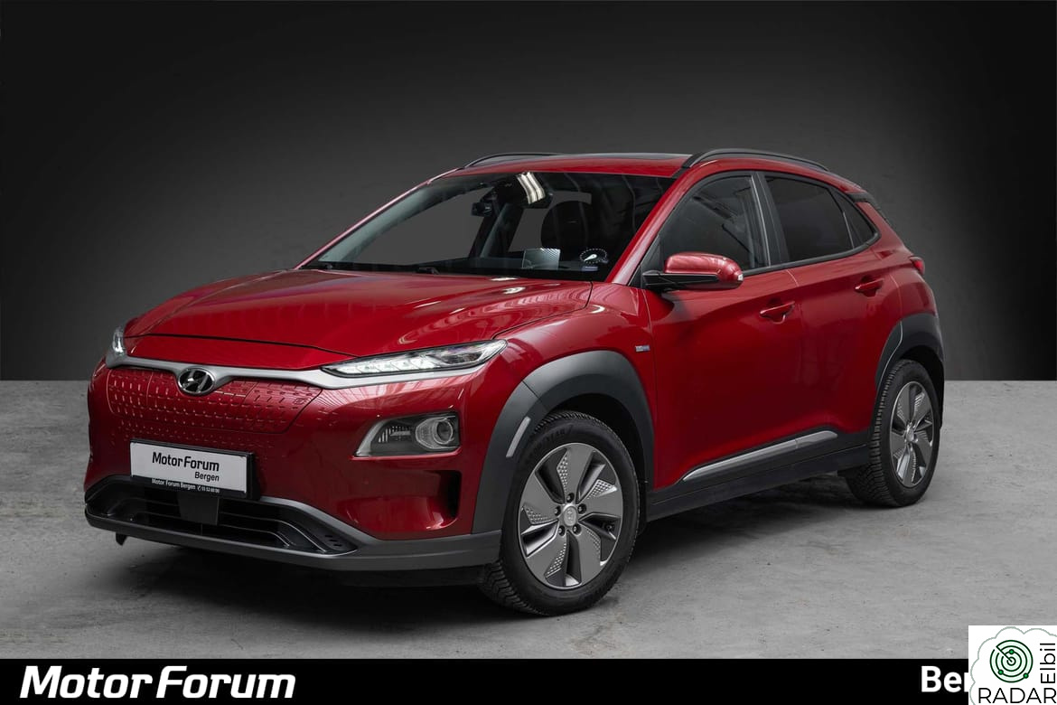HYUNDAI Kona Premium 64kWh 486km WLTP 1. Eier /alle servicer ok