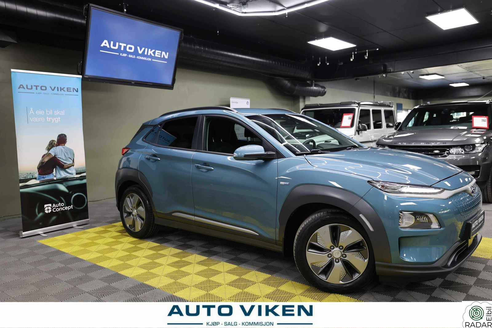 HYUNDAI Kona LONG RANGE-64KW-449R.V-204HK-PREM-HUD-NAVI-DAB+-ACC-R.K