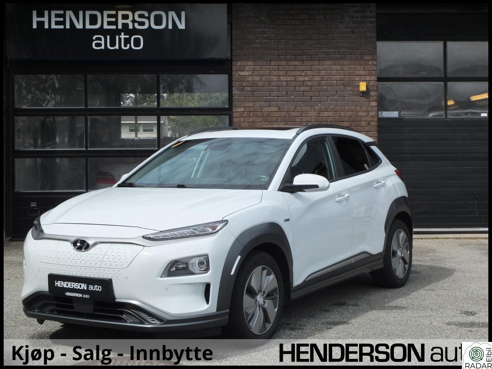 HYUNDAI Kona Premium Long Range Skinn/Kamera/Navi/Krell/Carplay/ACC+