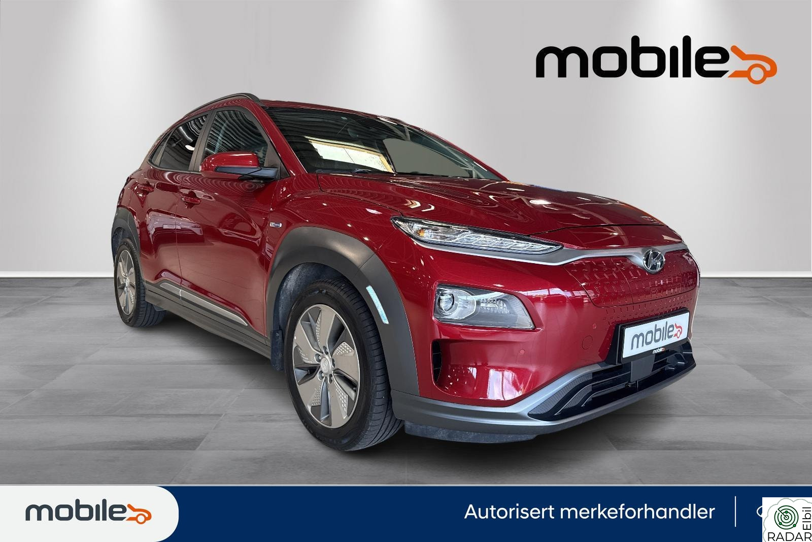 HYUNDAI Kona 64 kWt Teknikk med soltak