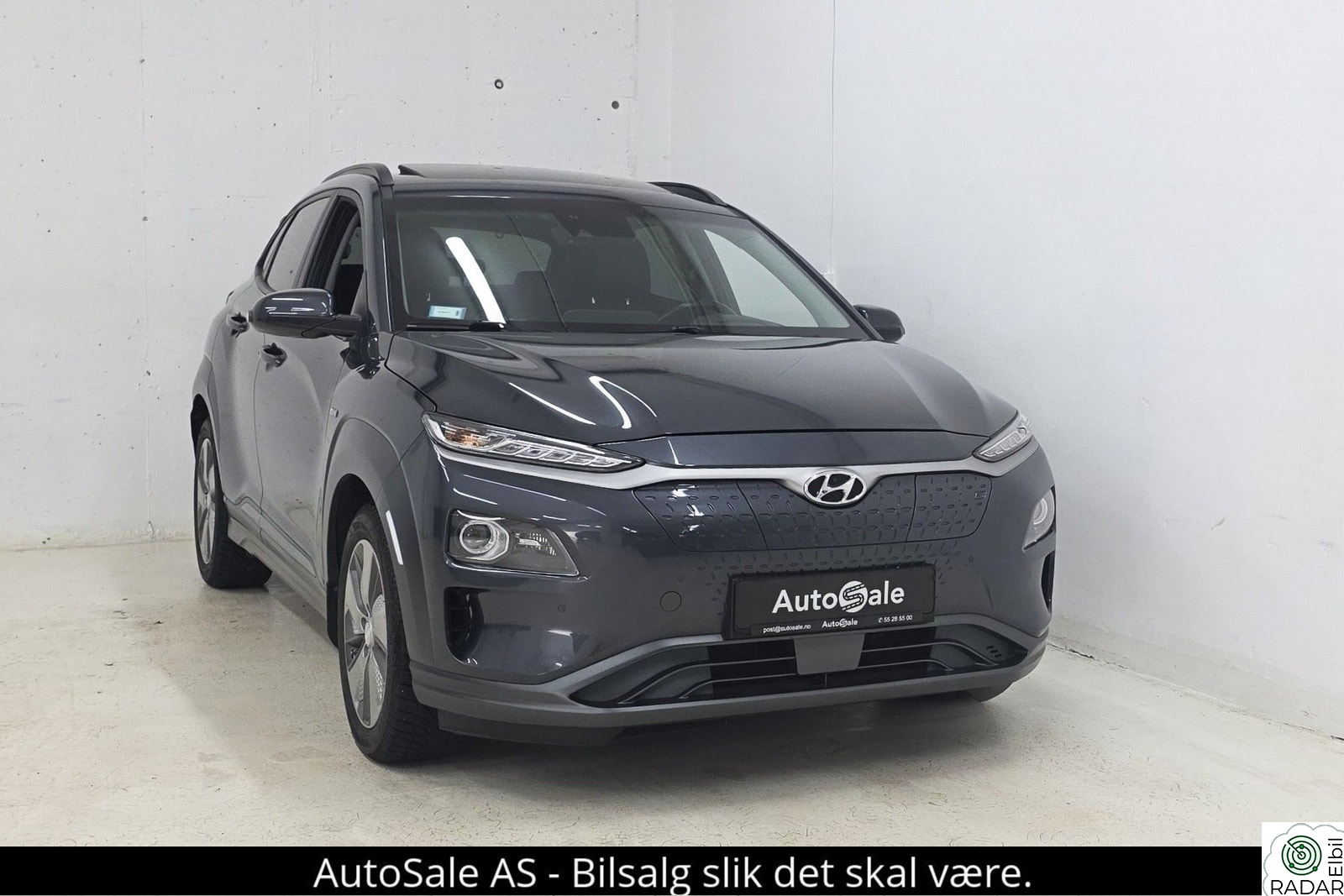 HYUNDAI Kona Premium Long Range/Norsk/Skinn/Soltak/EU-2027/S+V