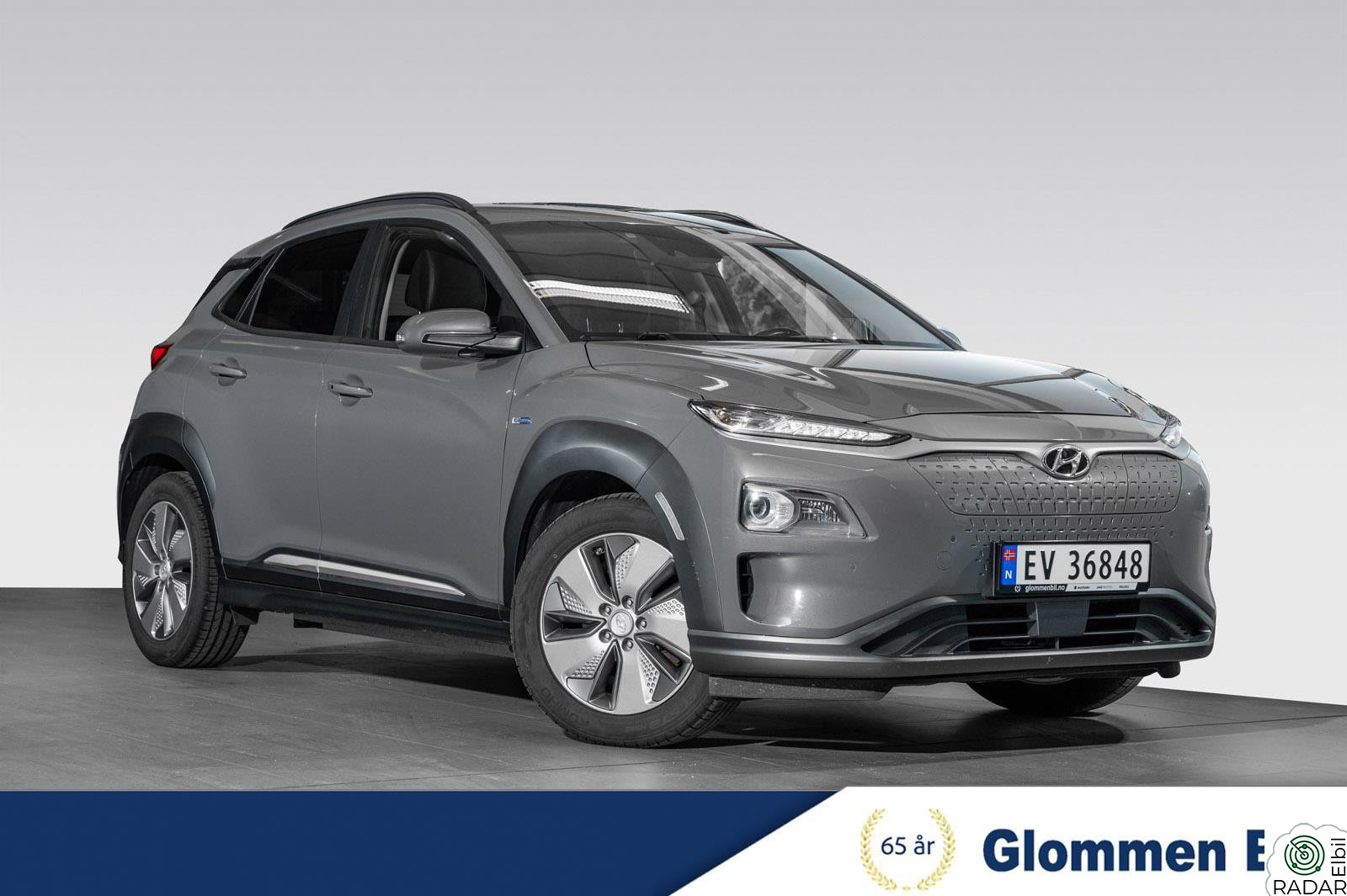 HYUNDAI Kona PREMIUM/64KW LR/SKINN/ADAPTIV C./VARME RATT/SERVICEH. +