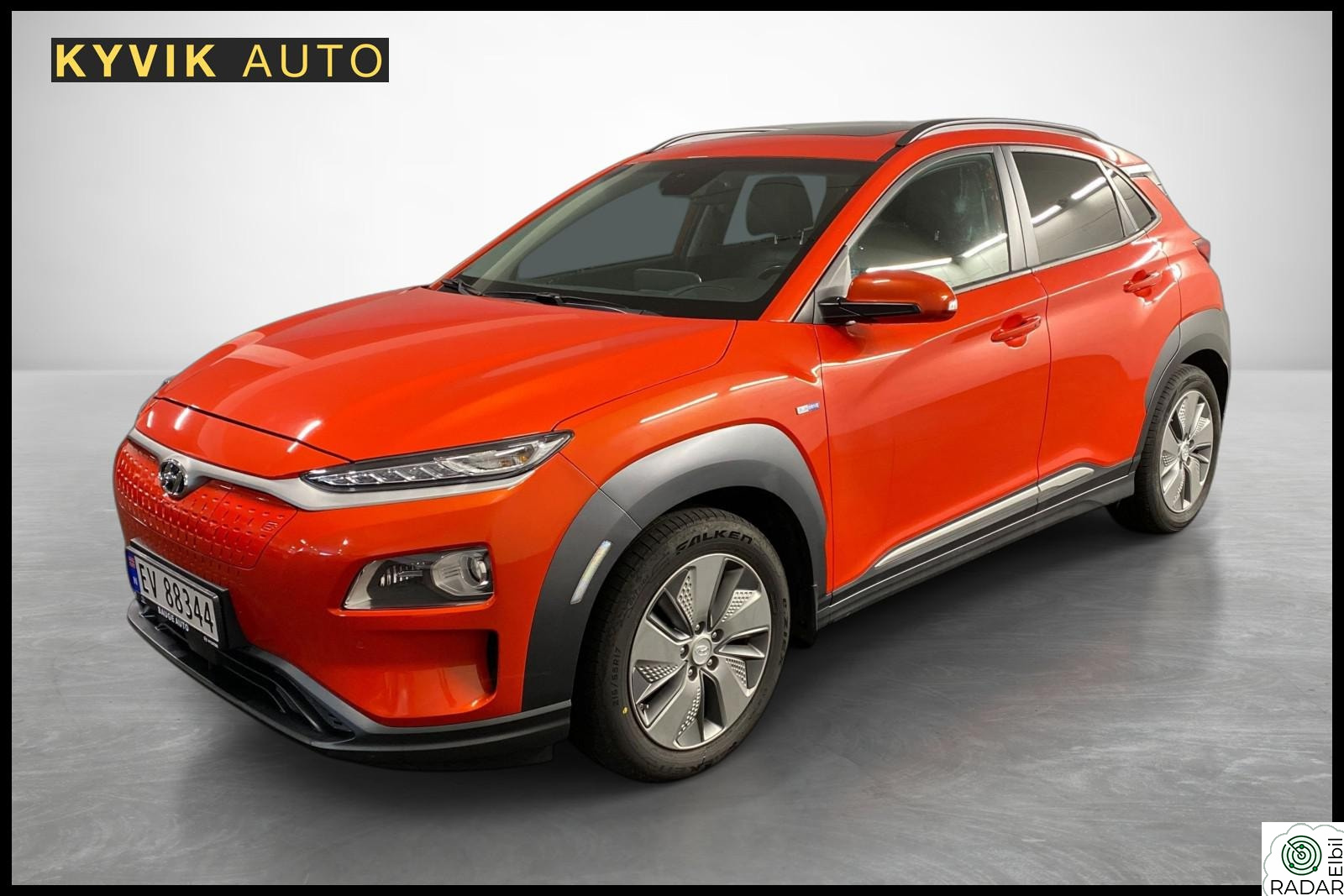 HYUNDAI Kona EU-06.2027|204HK|LAV KM|NAVI|APPLE CARPLAY|VARME I SETE