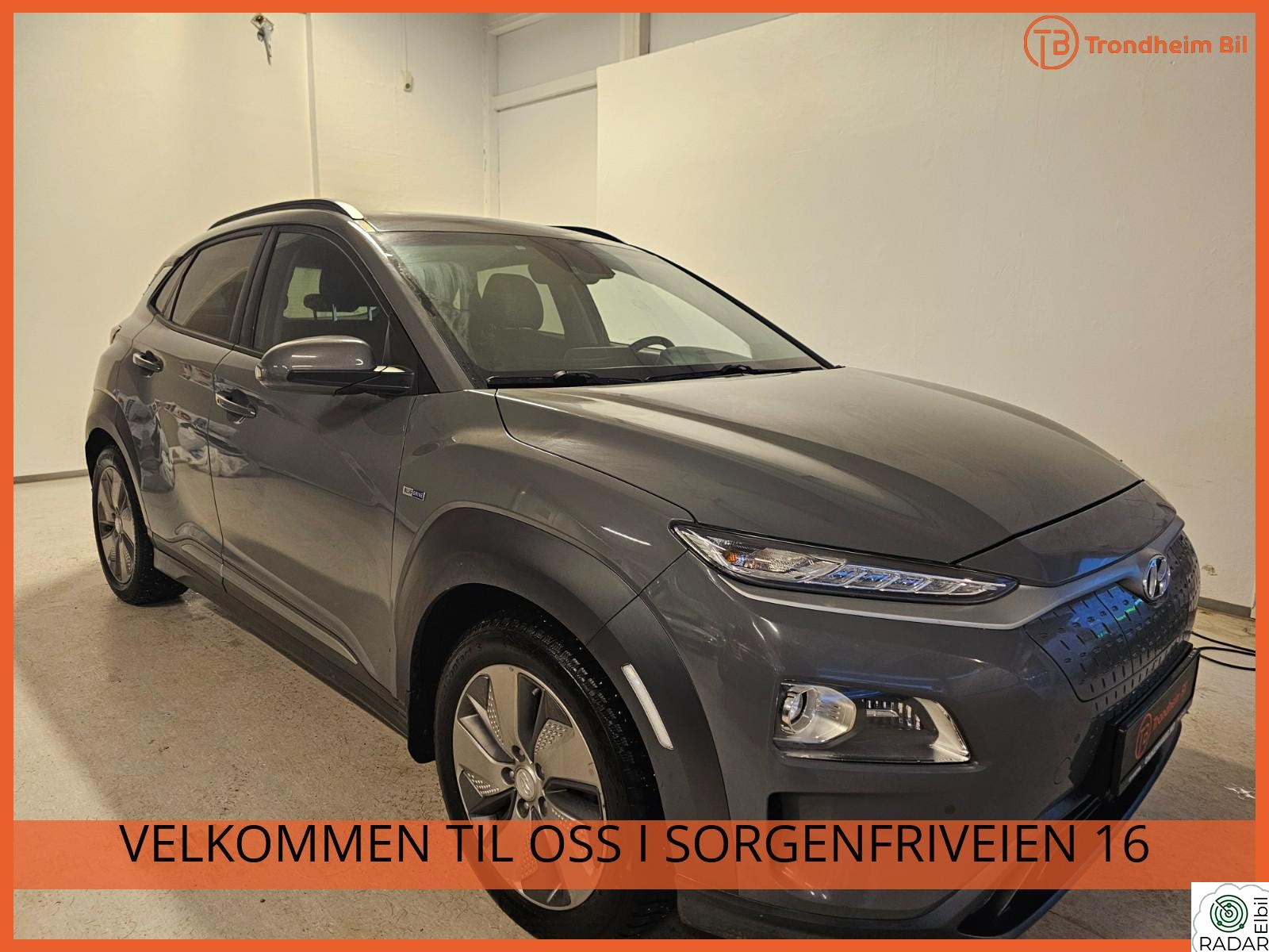 HYUNDAI Kona Premium, SKINN, VARME I RATT, ACC, VENTILETRE SETER
