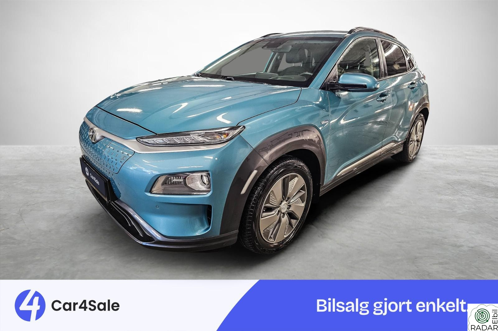 HYUNDAI Kona 64kwh 449km / Skinn / Krell / HUD / ACC / Ny EU / Norsk