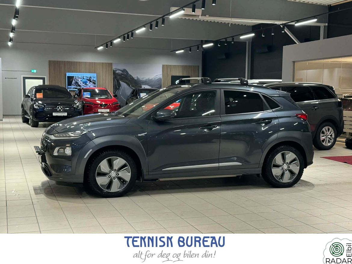 HYUNDAI Kona 64 kWh PREMIUM | 449 KM | SKINN | TAKRAILS | LED-BAR