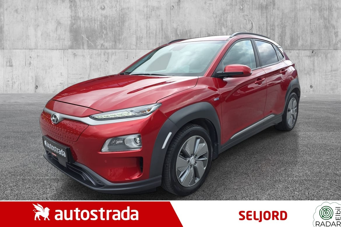 HYUNDAI Kona 1 Eier/Skinn/Long Range/HUD/484Wltp