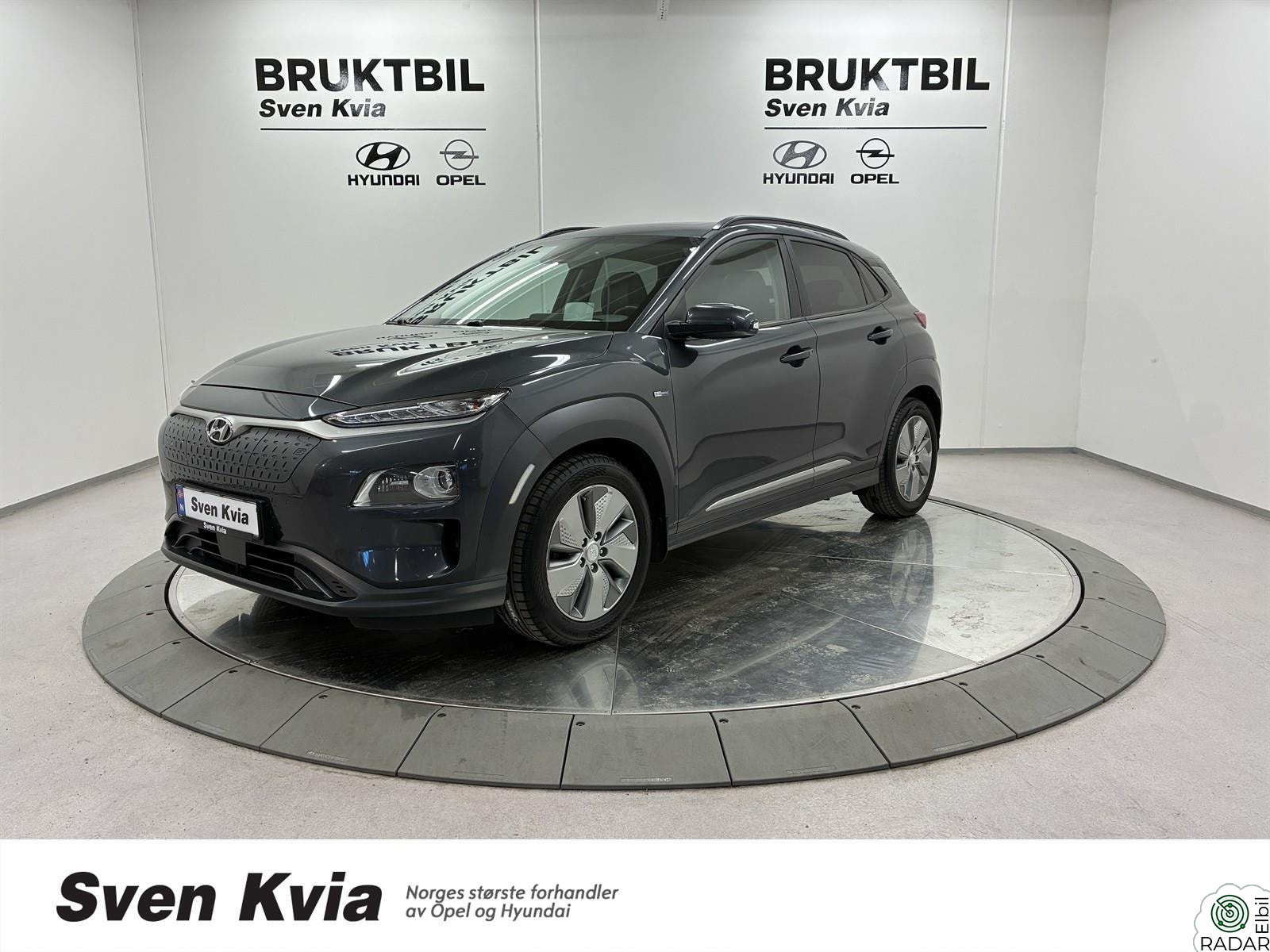 HYUNDAI Kona NORSK TEKNIKK SKINN SOLTAK NAVI KAMERA CARPLAY
