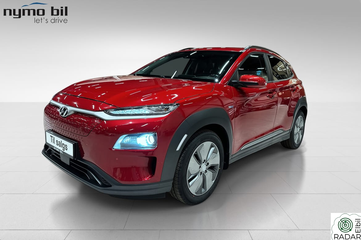 HYUNDAI Kona Premium- LR-Skinn- Ny service og EU-Norsk bil