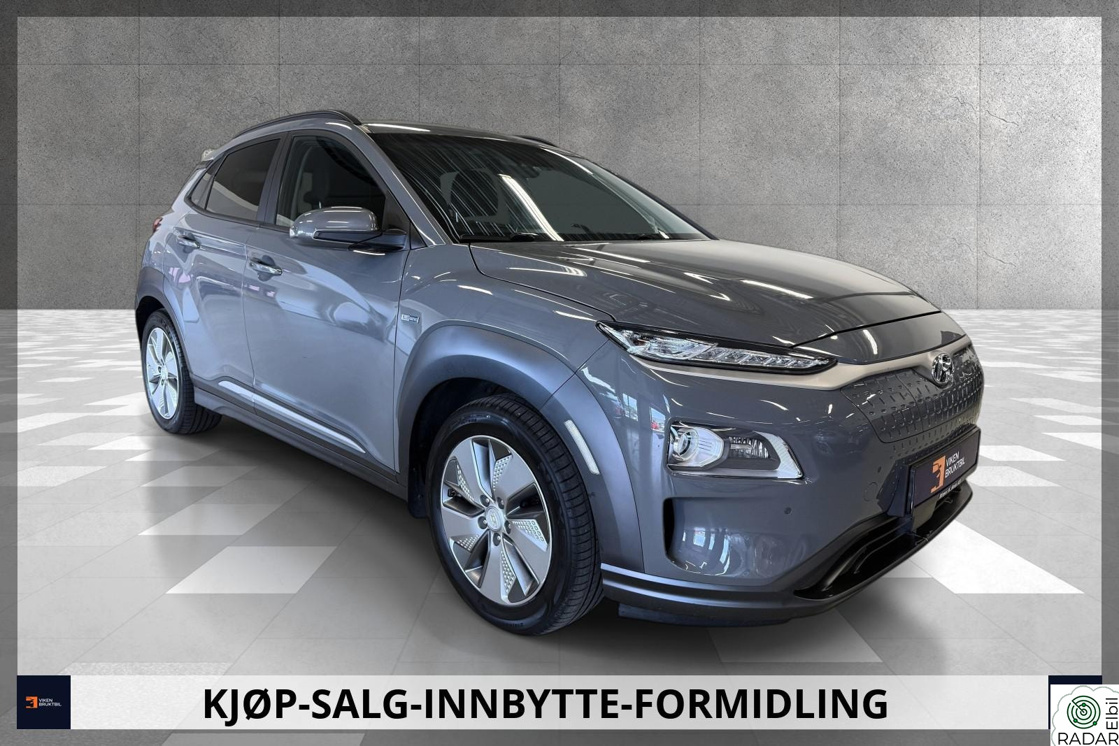 HYUNDAI Kona 449KM/ACC/HUD/SKINN/KRELL/VENTILERTE SETER/KAMERA