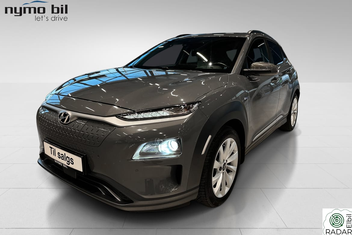 HYUNDAI Kona 64kWh / Norsk/ Keyless/ Premium/ ACC/ Bluelink/ Soltak