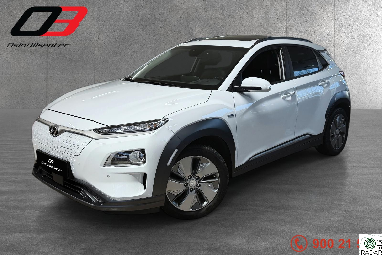 HYUNDAI Kona 204 hk/1 EIER/SKINN/NAVI/DAB+/KEYLESS GO/HEAD-UP/PANO/