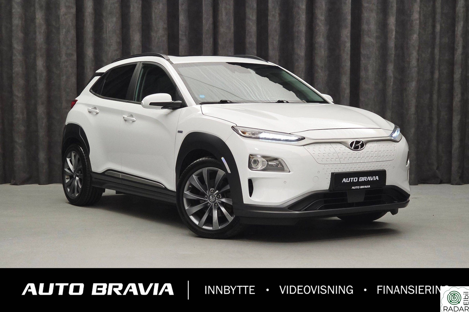 HYUNDAI Kona 64KWH/449KM/PREMIUM/ACC/HUD/KRELL/VENTILASJON/RATTVARME