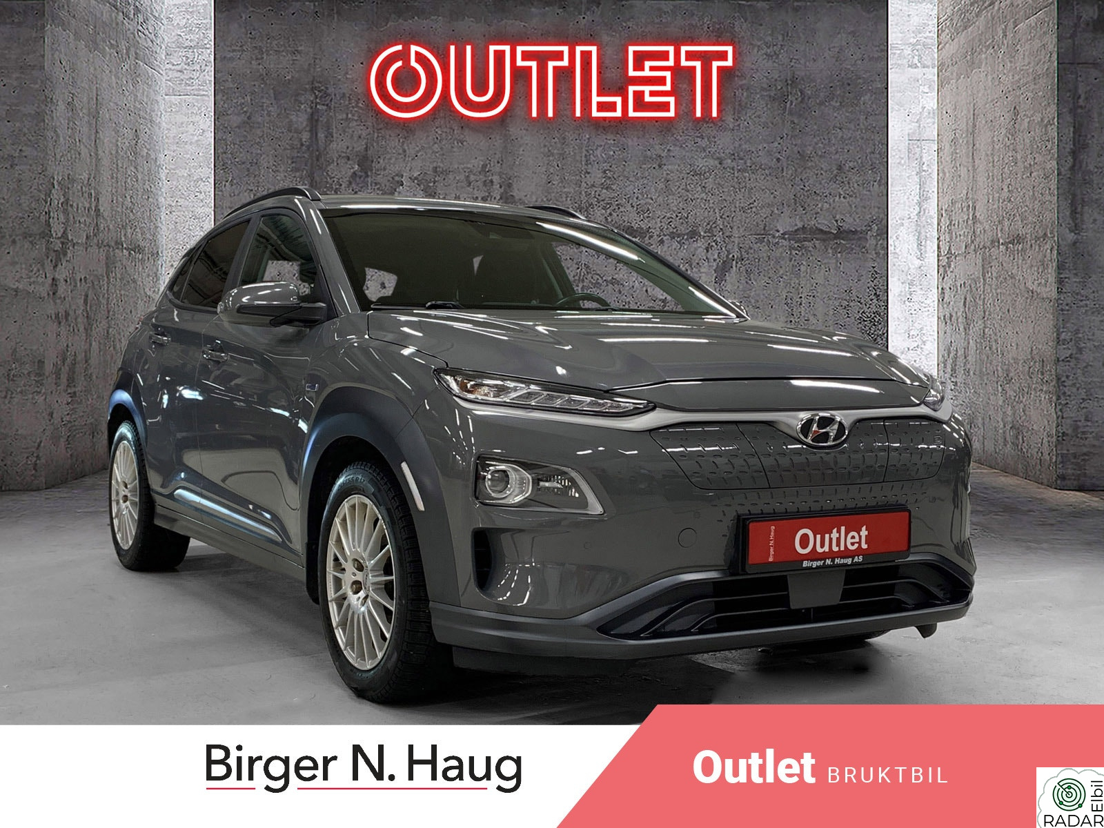 HYUNDAI Kona Long Range OUTLET/VARMEPUMPE/NORSK/ADAPTIV/CCS/NY-EU+++