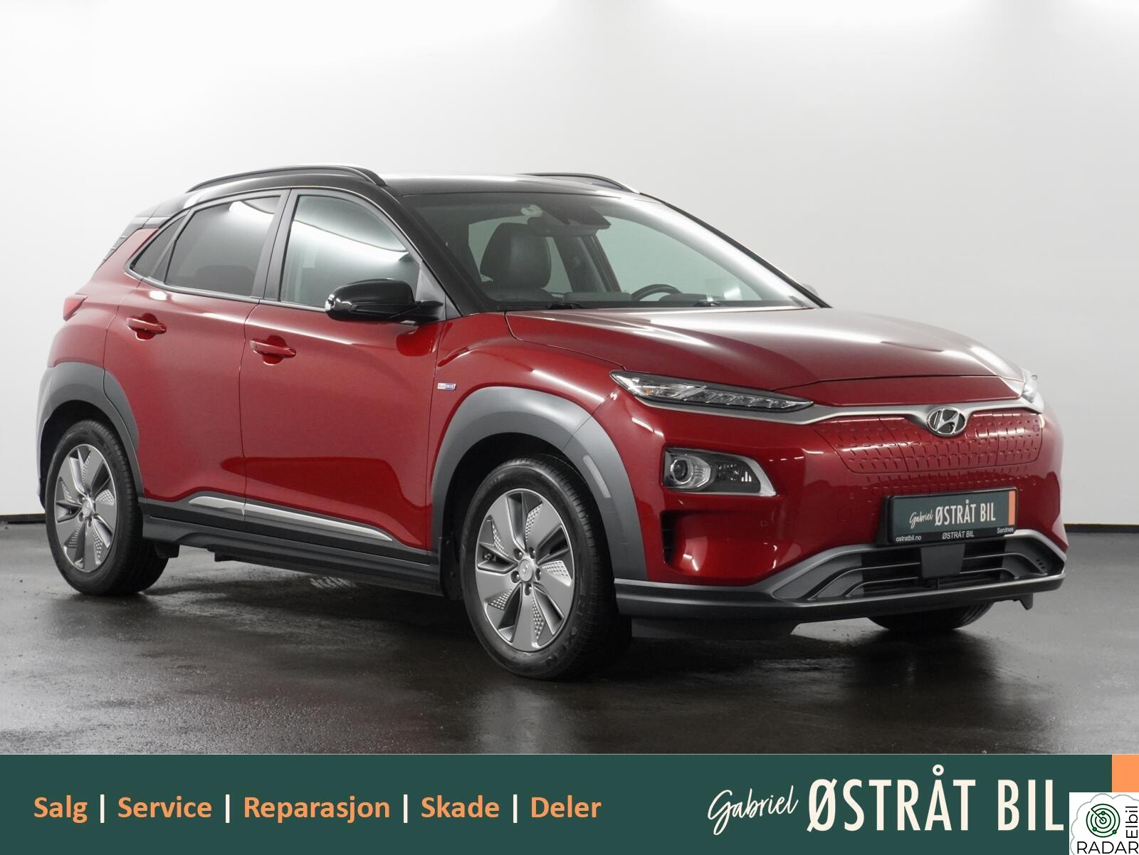HYUNDAI Kona Premium /449 km. rekkevidde/Skinn/Kamera/Varme i ratt/