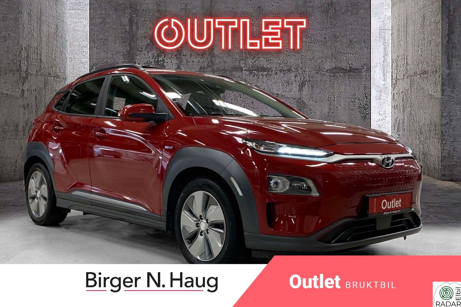 HYUNDAI Kona Premium OUTLET/VARMPUMPE/SKINN/APP/KAMERA/LED/KRELL+++