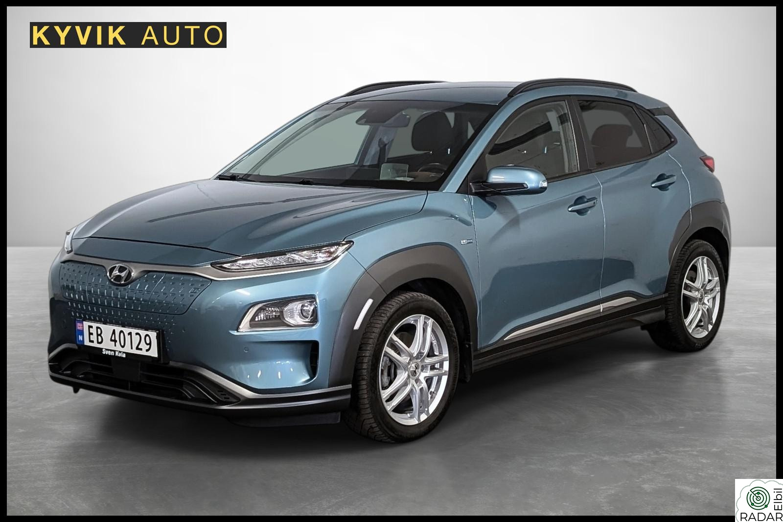 HYUNDAI Kona Electric Premium - 204 hk - Velholdt - Full servicehis