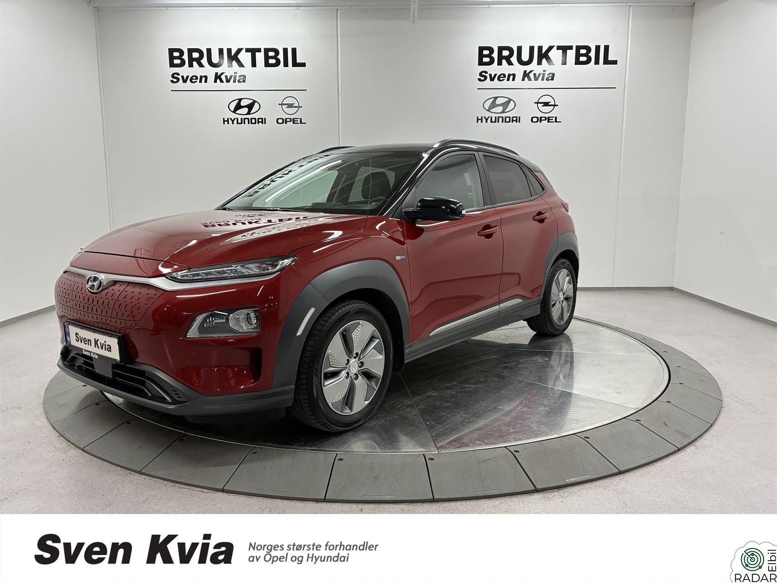 HYUNDAI Kona NORSK PREMIUM 64KWH 204HK ACC NAVI KAMERA CARPLAY