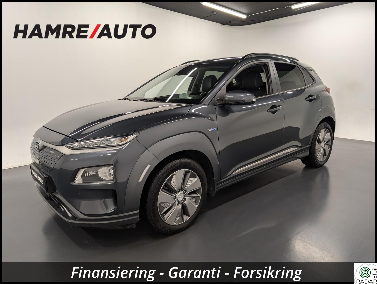 HYUNDAI Kona 204HK/64kW/Premium/1.Eier/Skinn/AdaptivC/Navi/Garanti