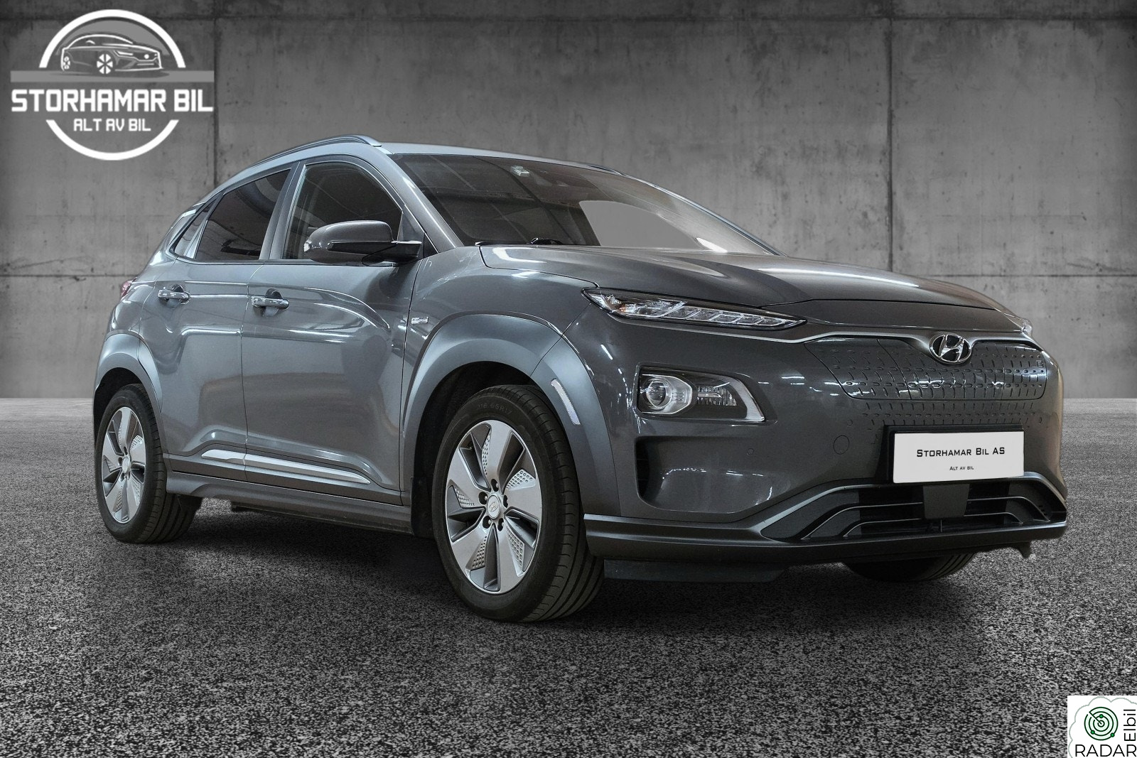 HYUNDAI Kona WLTP 449/Ryggekamera/CarPlay/DAB/Ryggesensor/Skinn+++