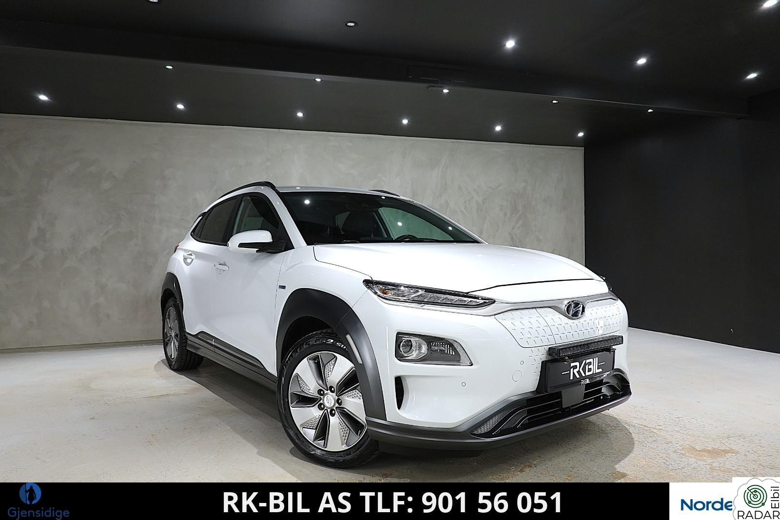 HYUNDAI Kona 64 kWh 449WLTP/Premium/Skinn/ACC/Rattvarme/Kamera/Krell