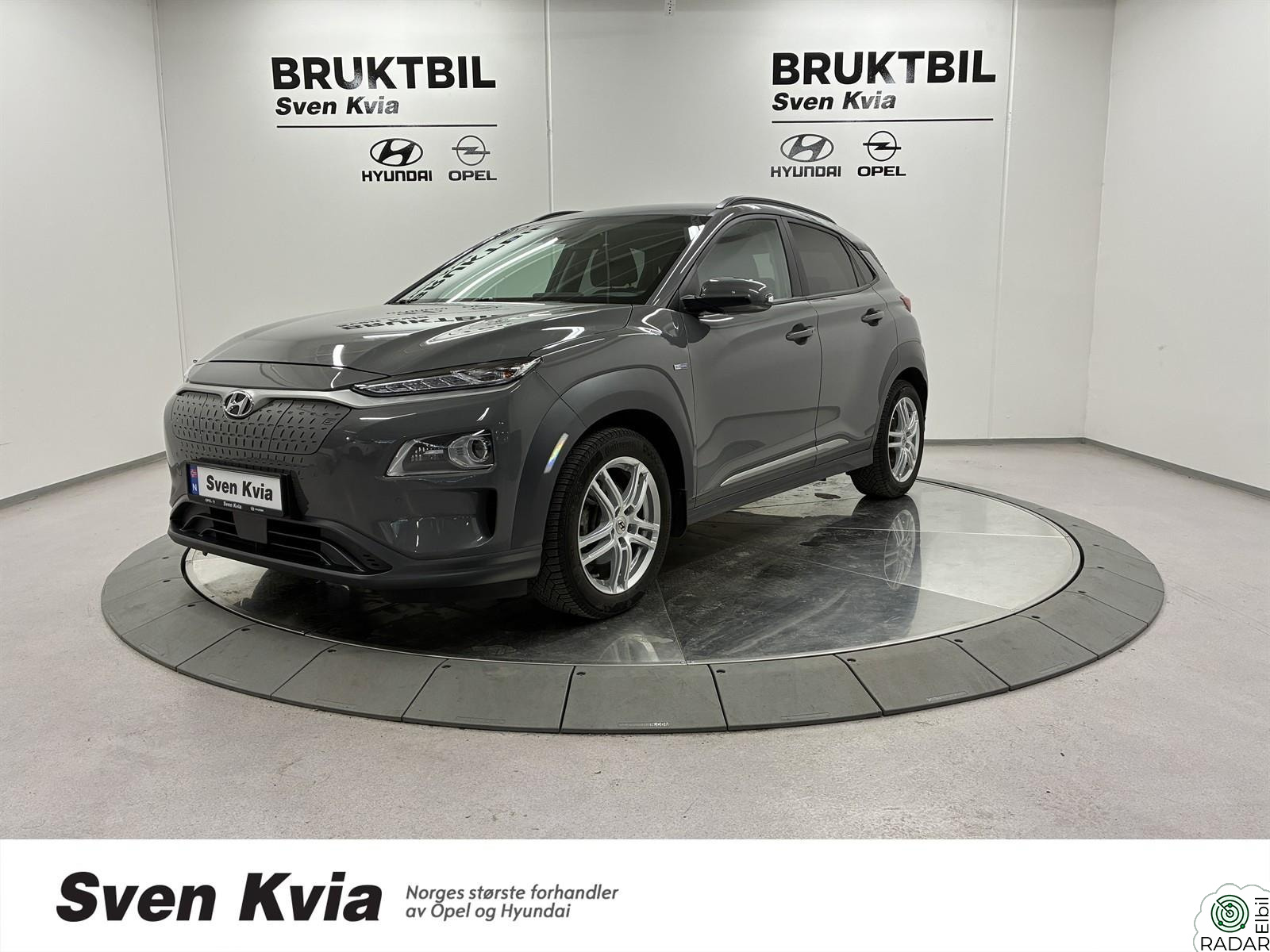 HYUNDAI Kona NORSK PREMIUM 64KWH 204HK KRELL NAVI KAMERA