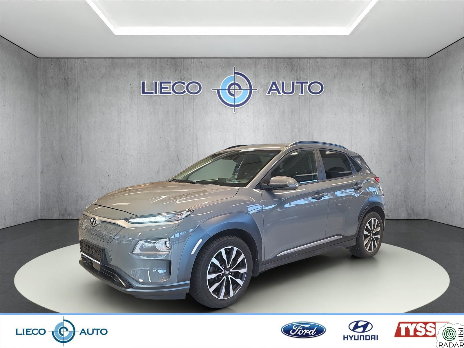 HYUNDAI Kona 64kWt 204HK Premium Navi App