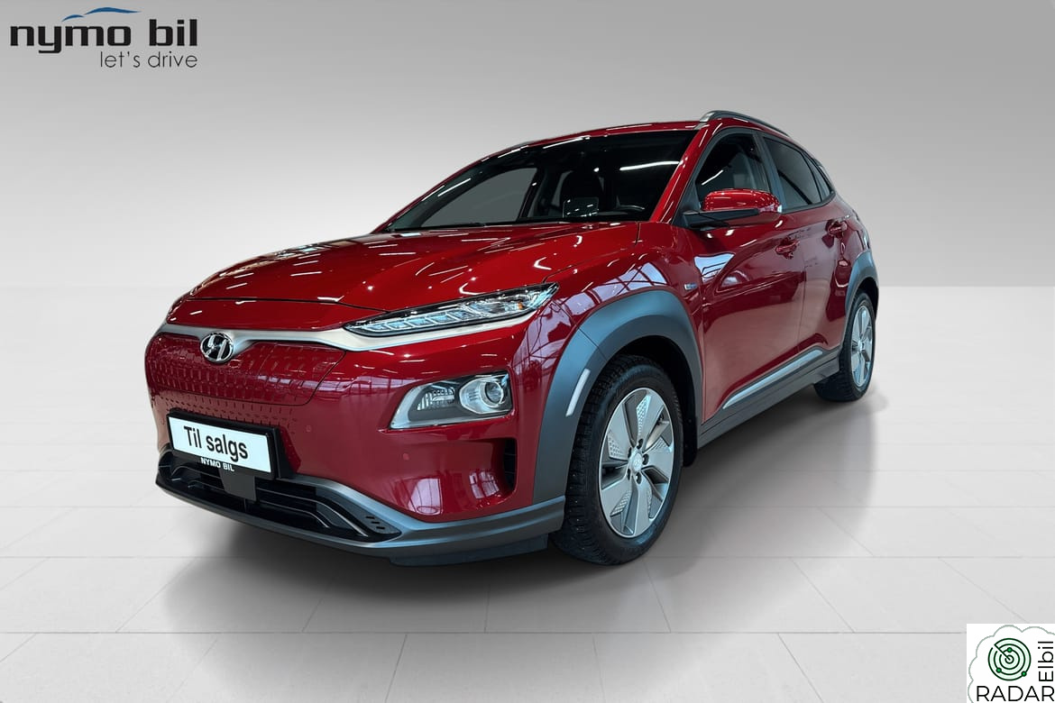 HYUNDAI Kona LR Premium, hengerfeste, nye sommerdekk & EU kontroll