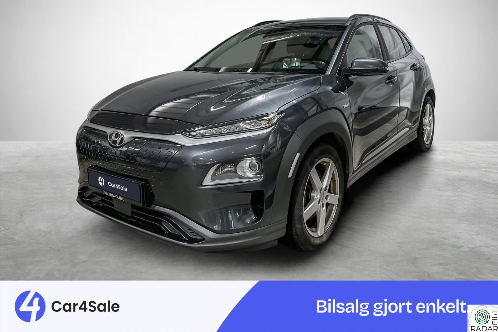 HYUNDAI Kona 64kwh 484km Premium/ Krell/ Skinn / V.Pumpe / HUD / LED