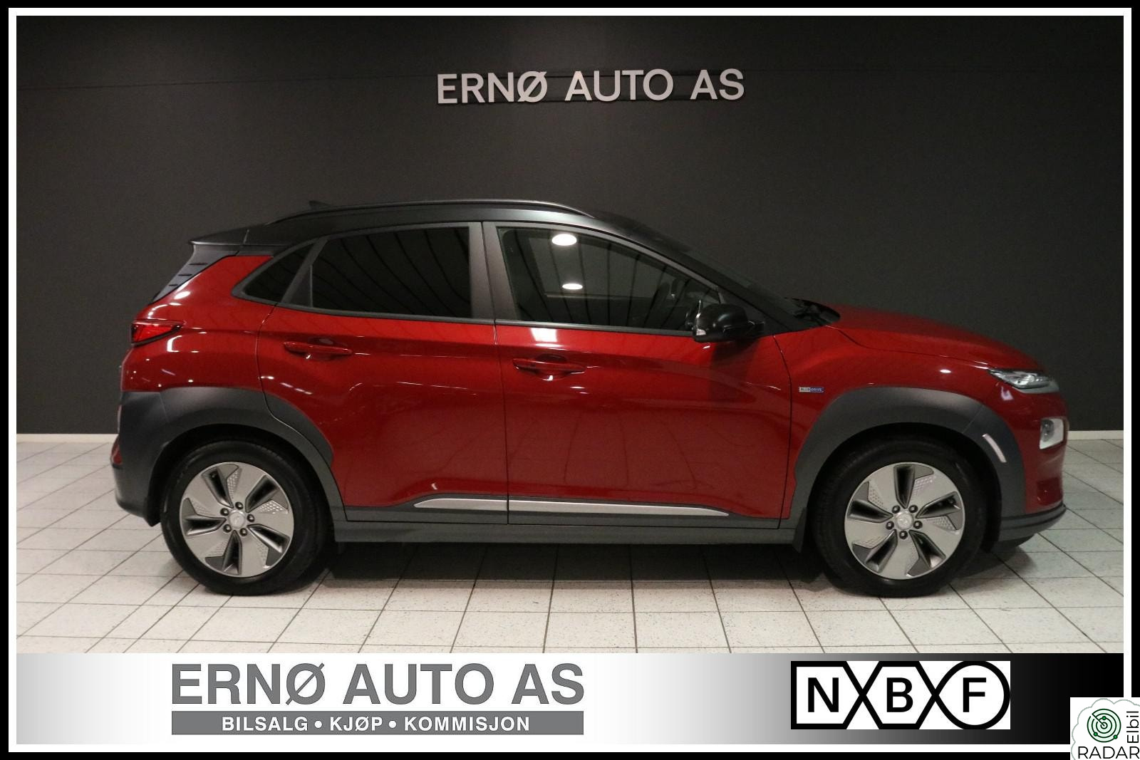 HYUNDAI Kona PREMIUM 64kWh LONG RANGE / SKINN / ACC / NORSK BIL