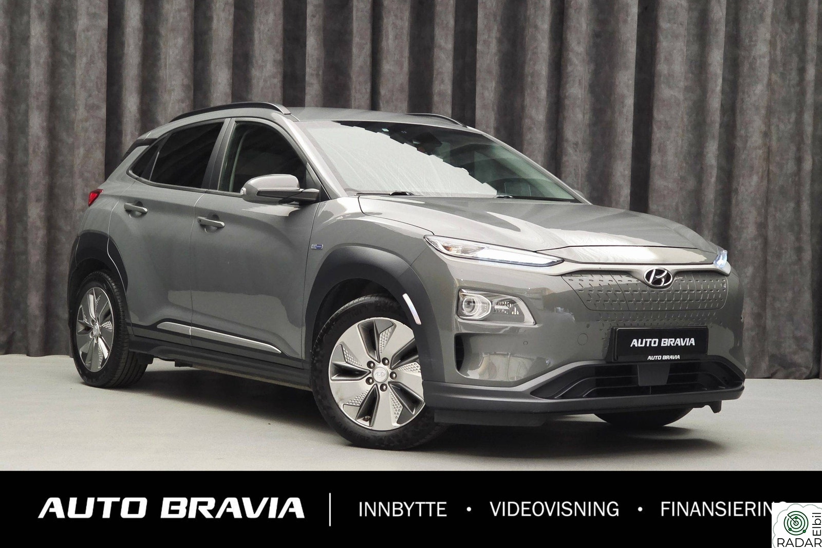 HYUNDAI Kona 64KWH/449KM/PREMIUM/ACC/HUD/KRELL/VENTILASJON/RATTVARME