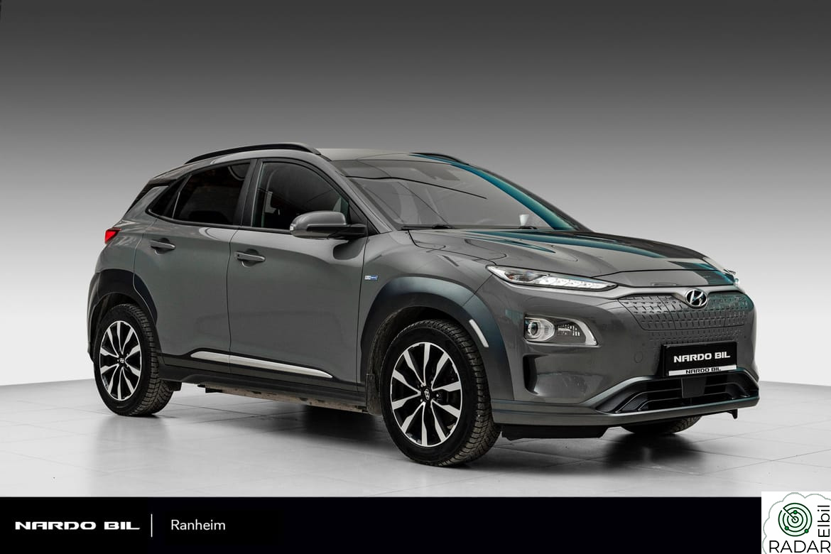 HYUNDAI Kona Premium LR, Skinn, ACC, HUD. 8x nye dekk