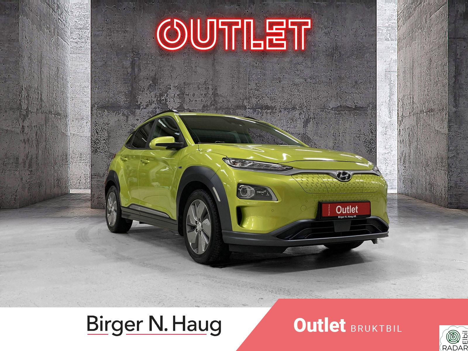 HYUNDAI Kona Premium OUTLET | KONA MED HELT RÅ FARGE ANKOMMET!