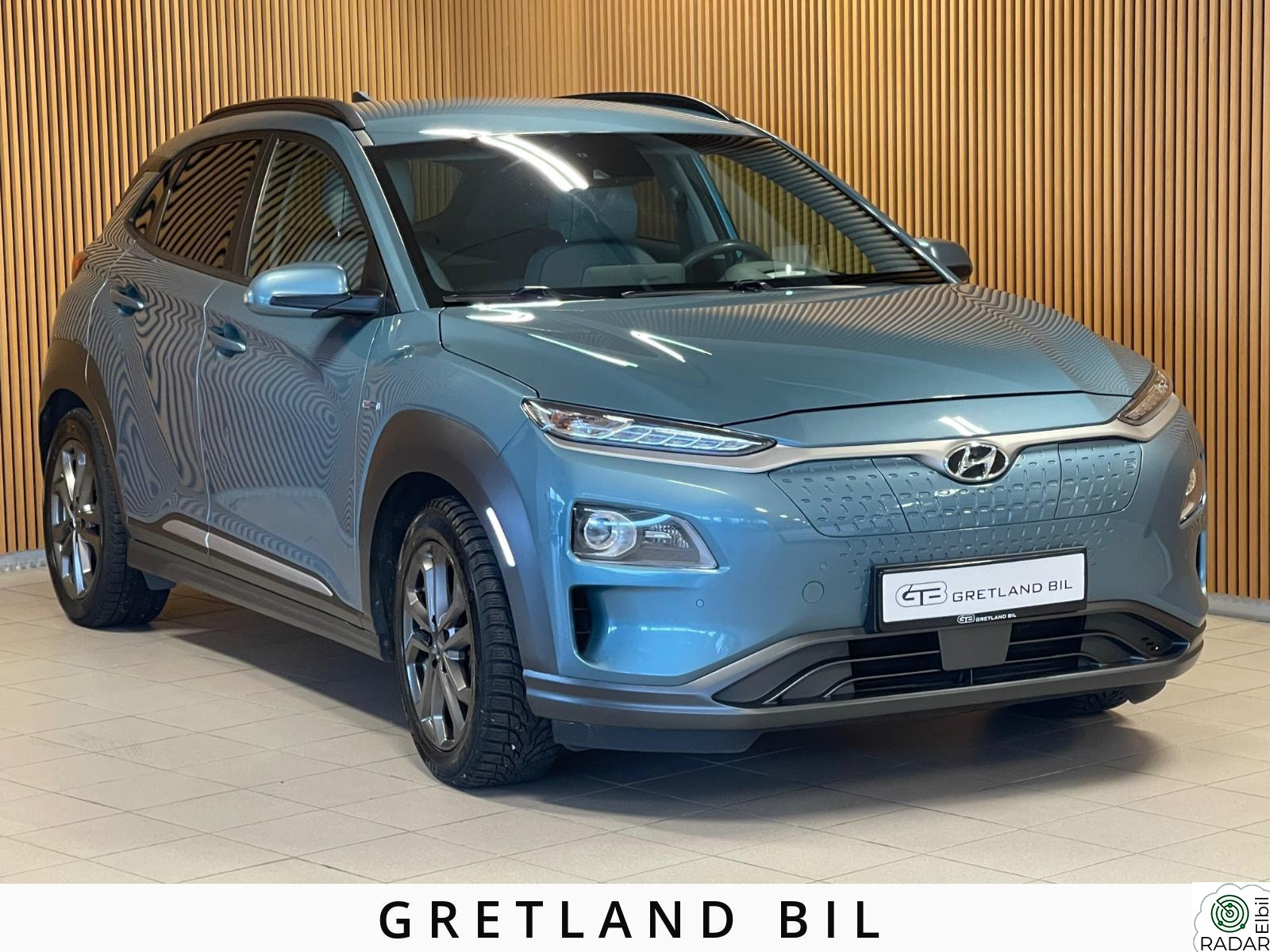 HYUNDAI Kona Premium Electric / WLTP: 449km / Rattvarme / Kamera +++