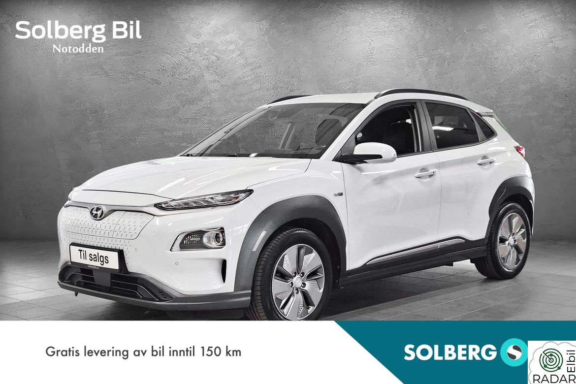 HYUNDAI Kona 449km/64kWh/DELSKINN/ACC/KAMERA/NAVI/DAB+