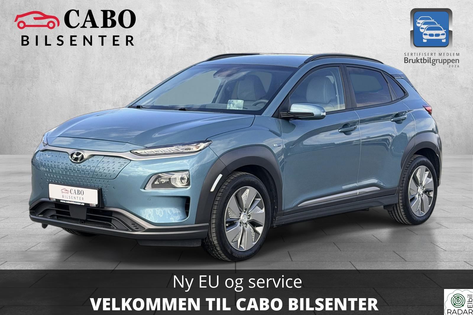 HYUNDAI Kona Premium Long Range | 1 ÅR GARANTI | 449KM WLTP
