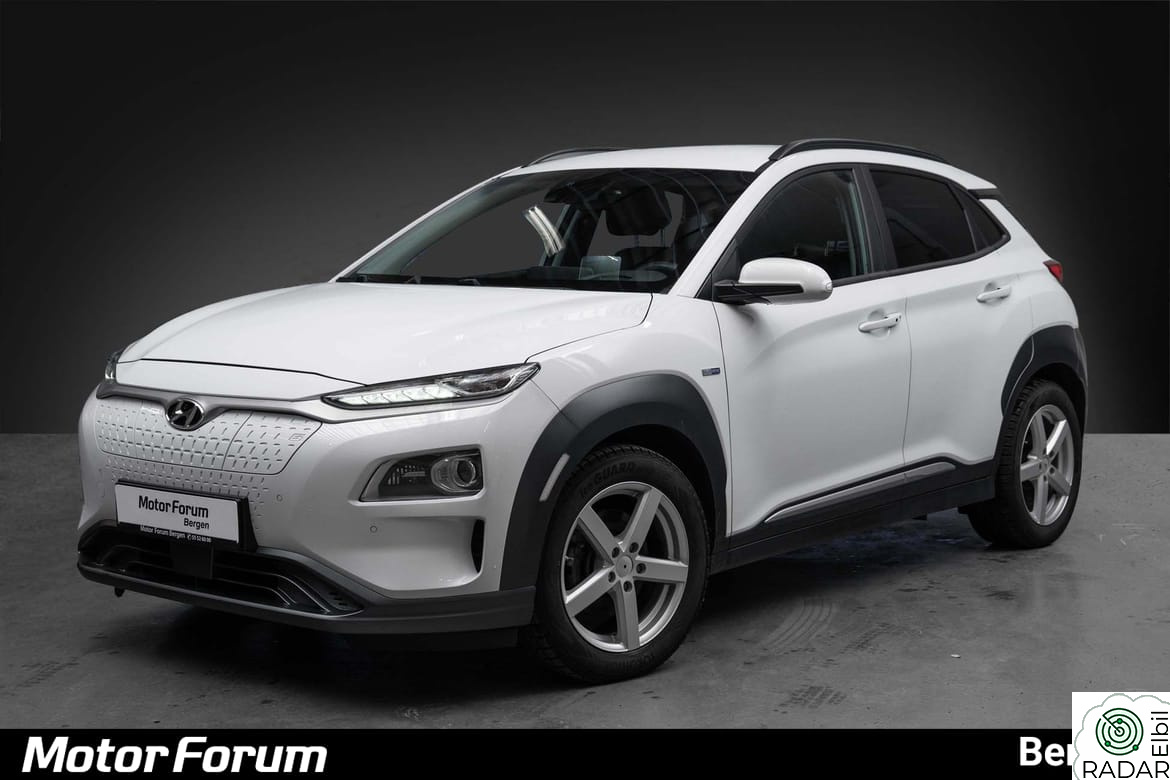 HYUNDAI Kona Premium 64kWh 486km WLTP Skinn, HUD