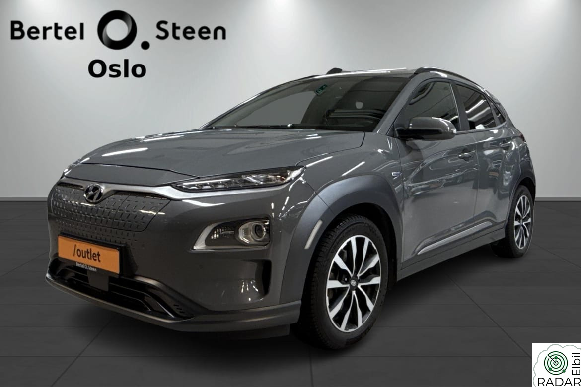 HYUNDAI Kona 64 kWh Premium 484km WLTP/TILSTANDSRAPPORT/VELUTSTYRT