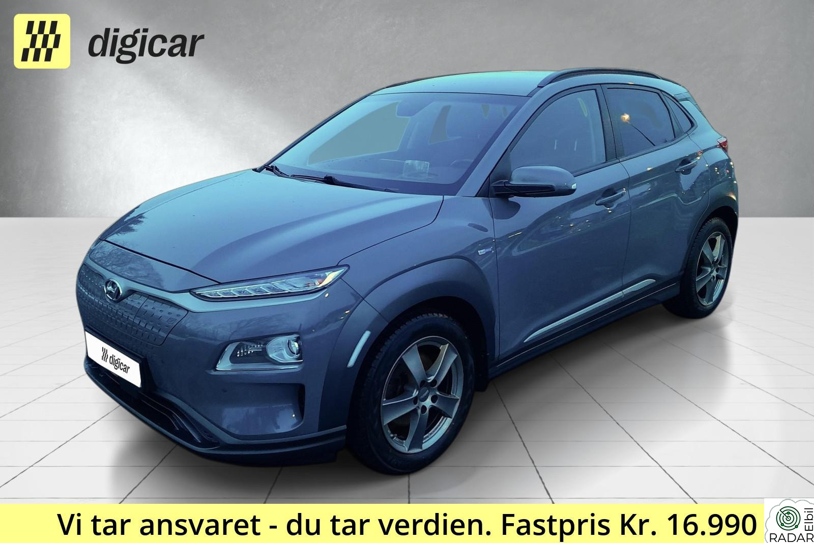 HYUNDAI Kona Head-Up/ Varme i ratt / Varmepumpe/