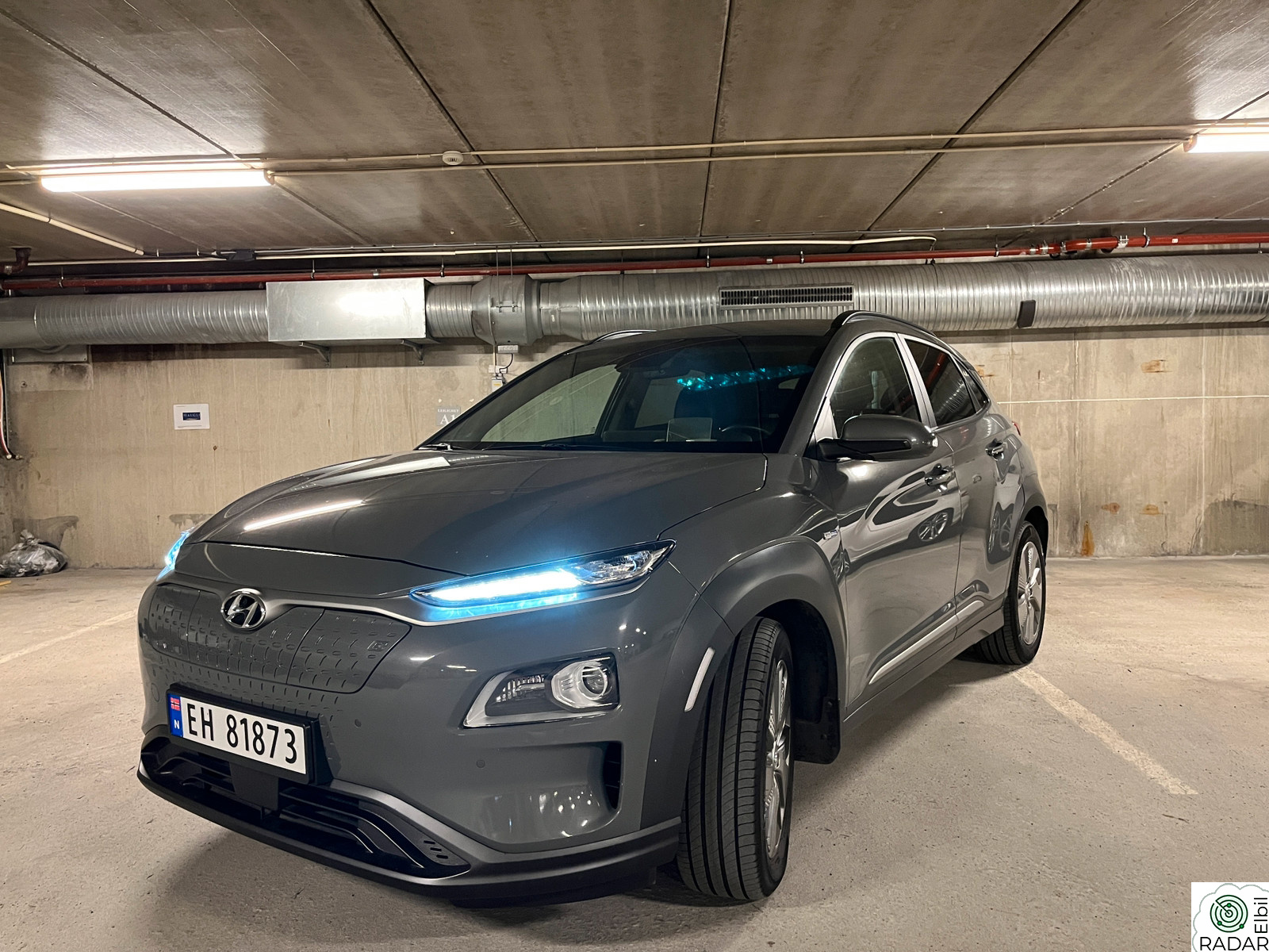 HYUNDAI Kona TOPPUTSTYRT/SKINN/APP/VARMEPUMPE++