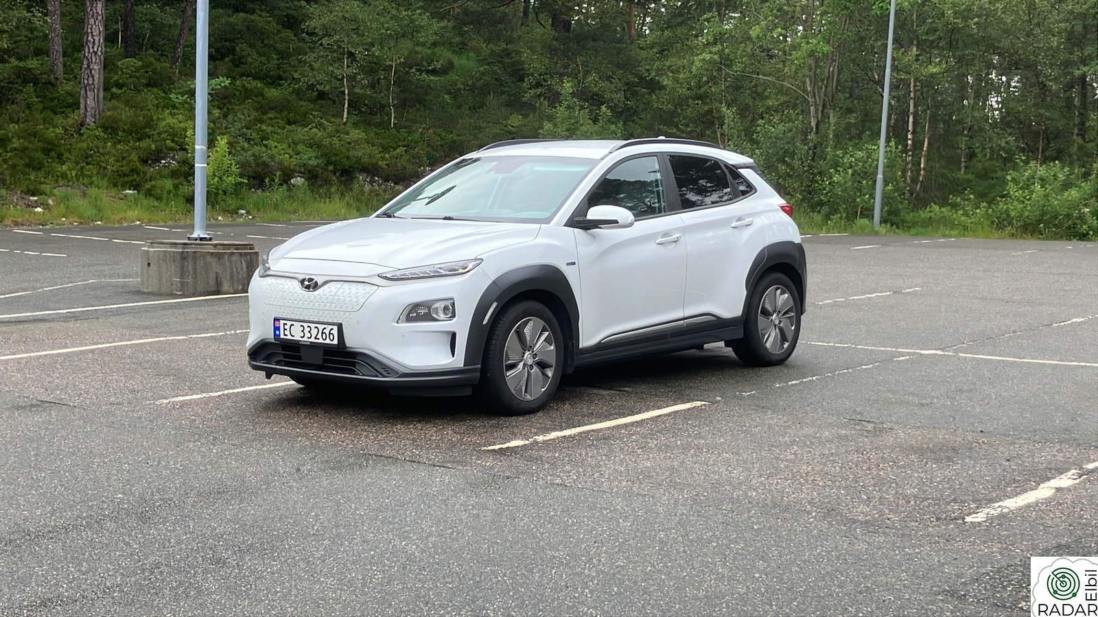 HYUNDAI Kona Long range 64 kW Hvit