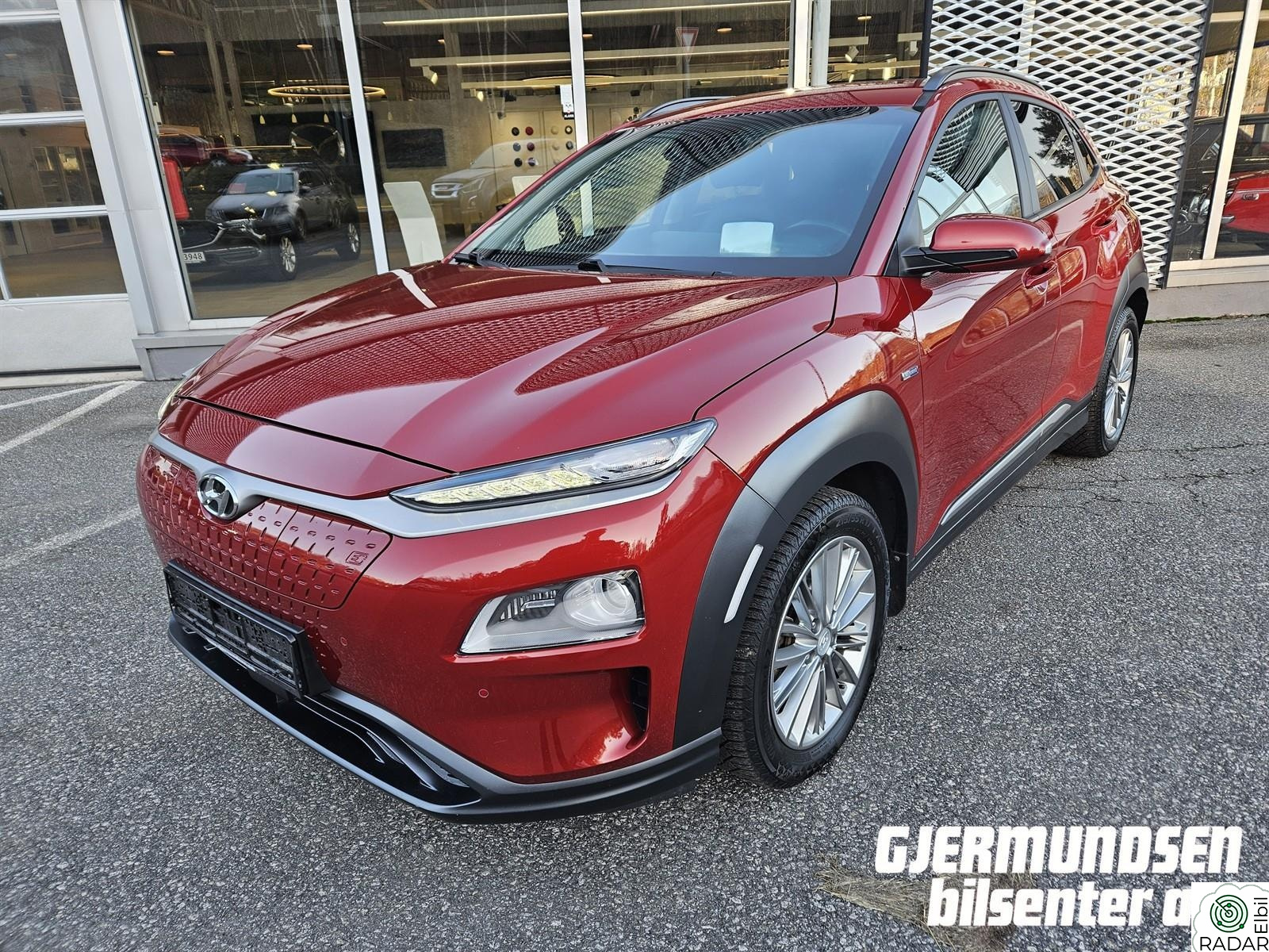 HYUNDAI Kona 204 Hk 64kWh Premium m/skinn MEGET pen og velholdt!