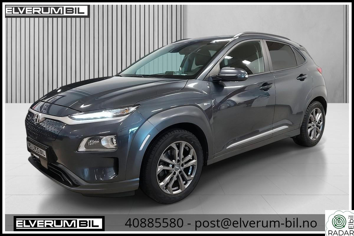 HYUNDAI Kona LONG RANGE /ACC/Kam/Navi/Varme ratt/Dab/keyless/Skinn